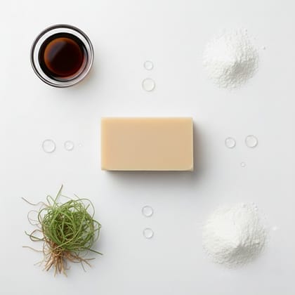 100% Natural Vetiver Soap- 40g