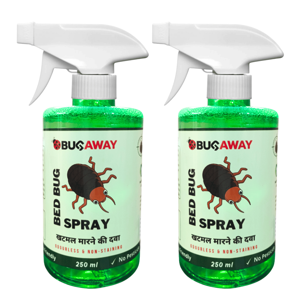 BUGAWAY Advanced Herbal Bed bug Killer Spray 250ML | Khatmal Marne ka Spray (Pack Of 2) - Fresheners and Repellents | Buy online on ZillyBuy