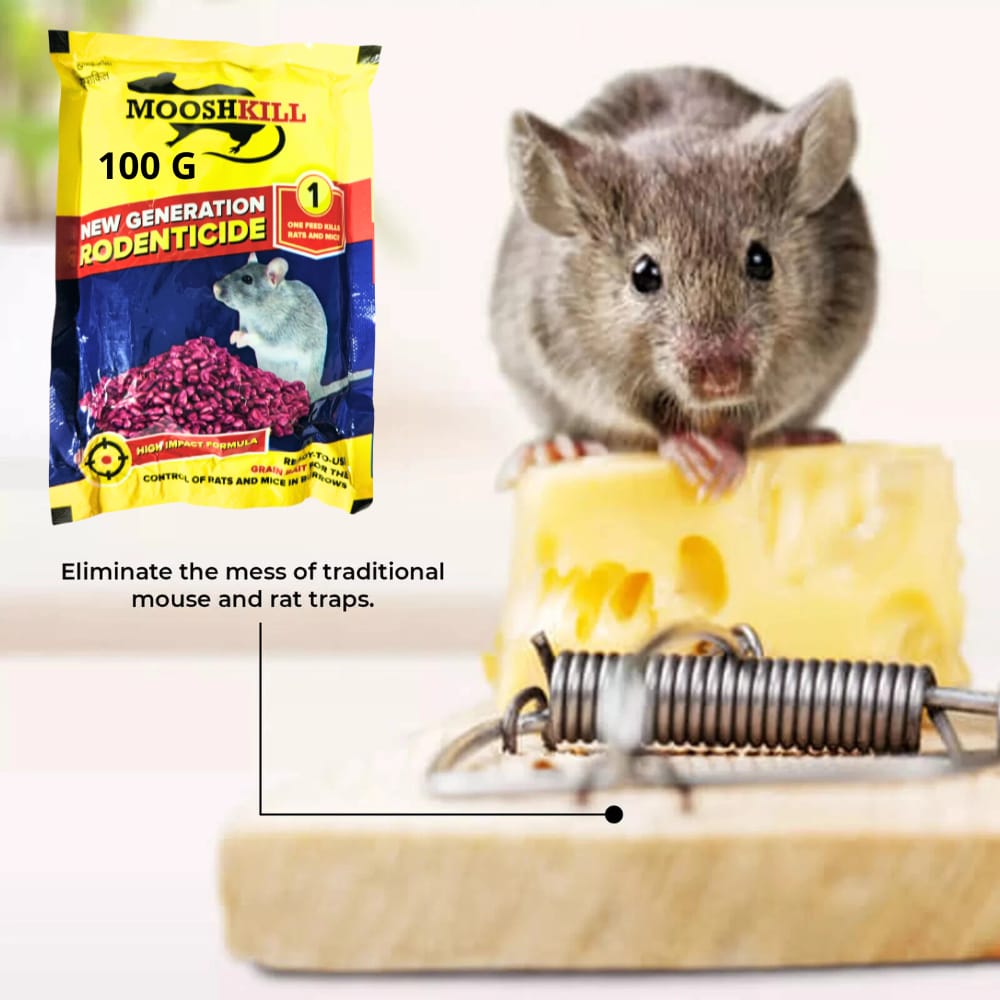 New Advanced Rat Killer Granules | Make Your Home Rats & Rodents Free | 100GM (Pack Of 1) - Fresheners and Repellents | Buy online on ZillyBuy
