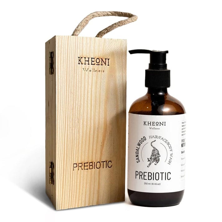Prebiotic Sandalwood | 3-in-1 Hair, Face & Body Wash