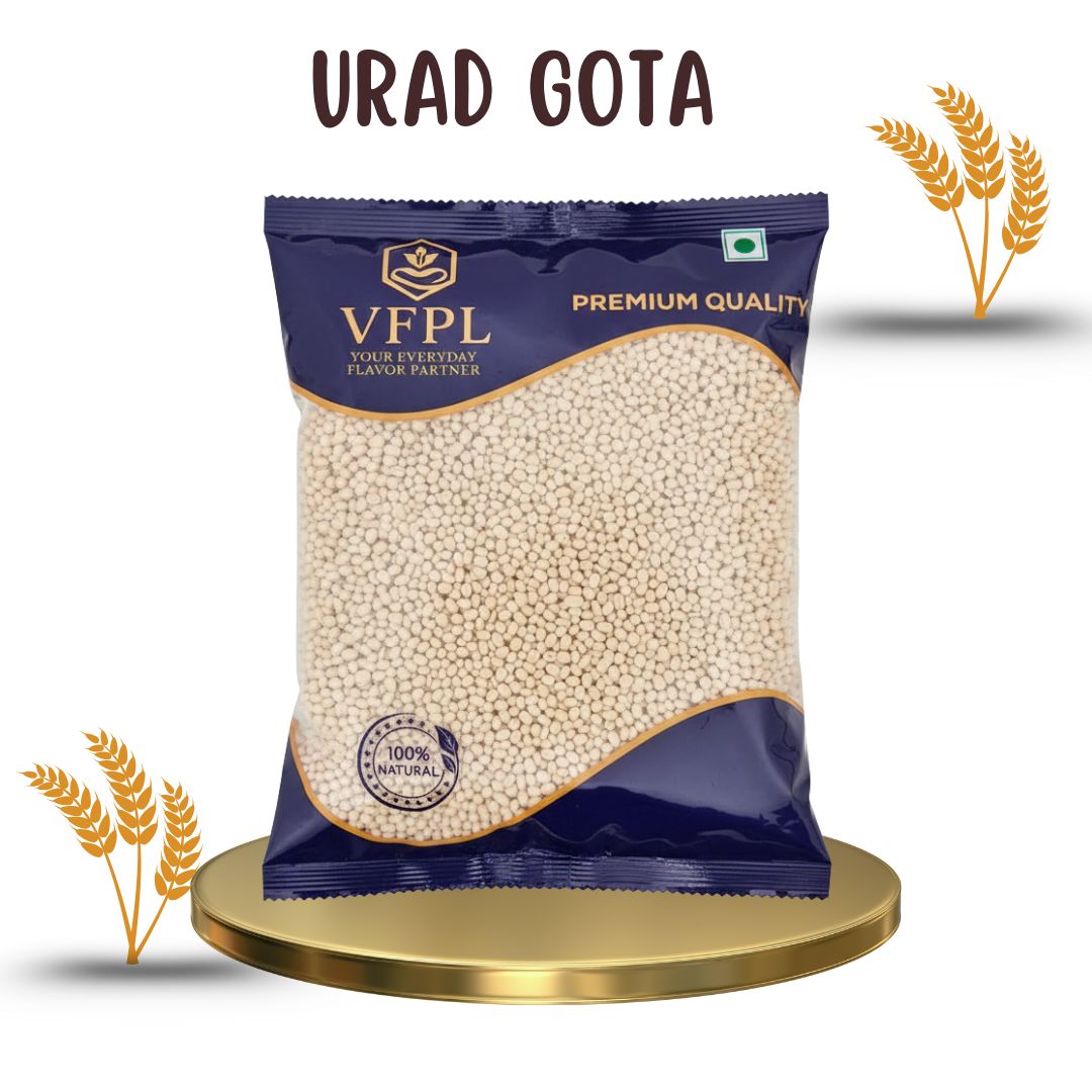 VFPL | Premium Urad Gota Dal (500 gm) (Black Gram) – | Protein-Rich | 100% Natural & Unpolished | Perfect for Idli, Dosa, Dal Makhani & More & hulled black gram