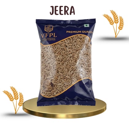 VFPL | Premium Jeera (100 gm)  (Cumin Seeds) – 100% Natural & Unpolished | Strong Aroma & Rich Flavor | Hygienically Packed | Perfect for Daily Cooking