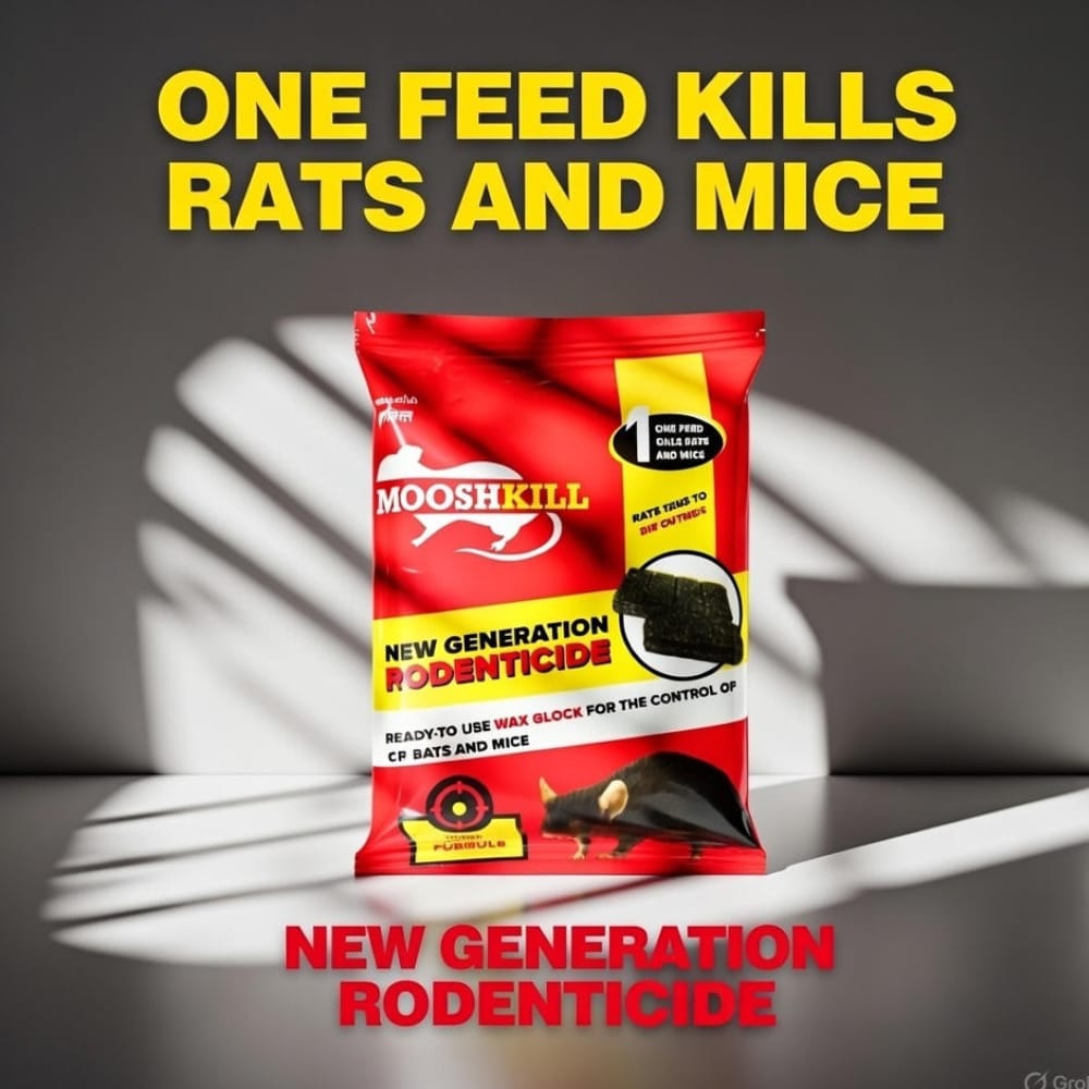 Best Rat Killer Cake 100 GM | Bromadiolone Cake – Fast & Effective Rodenticide (Pack Of 1) - Fresheners and Repellents | Buy online on ZillyBuy