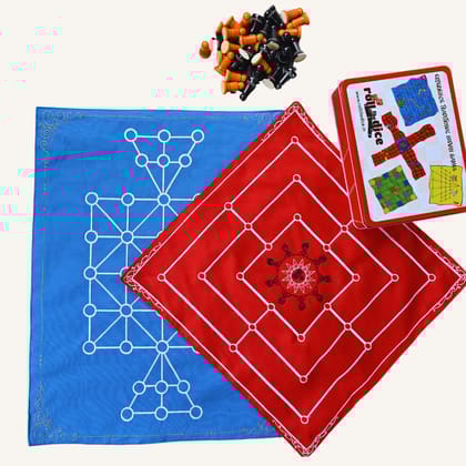 Navakankari + Sholo Gutti Games Set