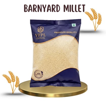 VFPL | Premium Barnyard Millet (500 gm) | 100% Natural & Unpolished | Gluten-Free, High Fiber & Protein-Rich Superfood | Ideal for Healthy Meals 