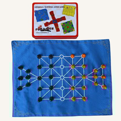 Sholo Gutti - Traditional Board Game