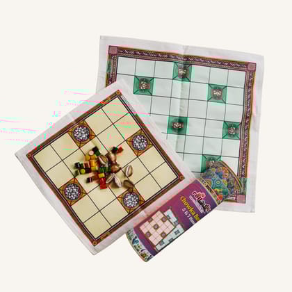 Classic Chowka Bara (5 & 7 Houses) Board Game