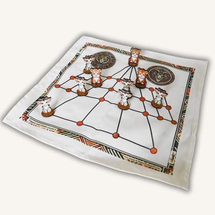 Classic Aadu Huli Level 3 Board Game