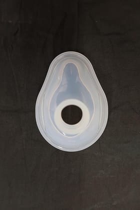 Silicone Face Mask – Size 4 (Adult) | Soft, Medical-Grade Anaesthesia Mask | Reusable & Autoclavable | Comfortable Fit with Airtight Seal
