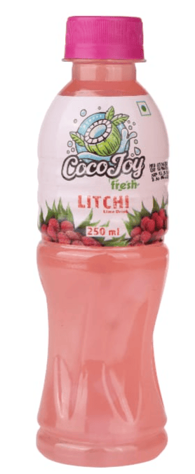 COCO JOY LITCHI Drink with Chia Seeds, 250ml