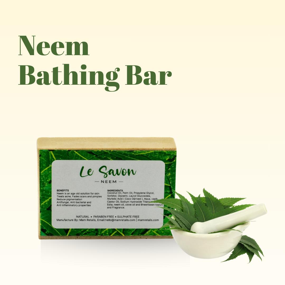  Le Savon Neem Natural Handmade Soap