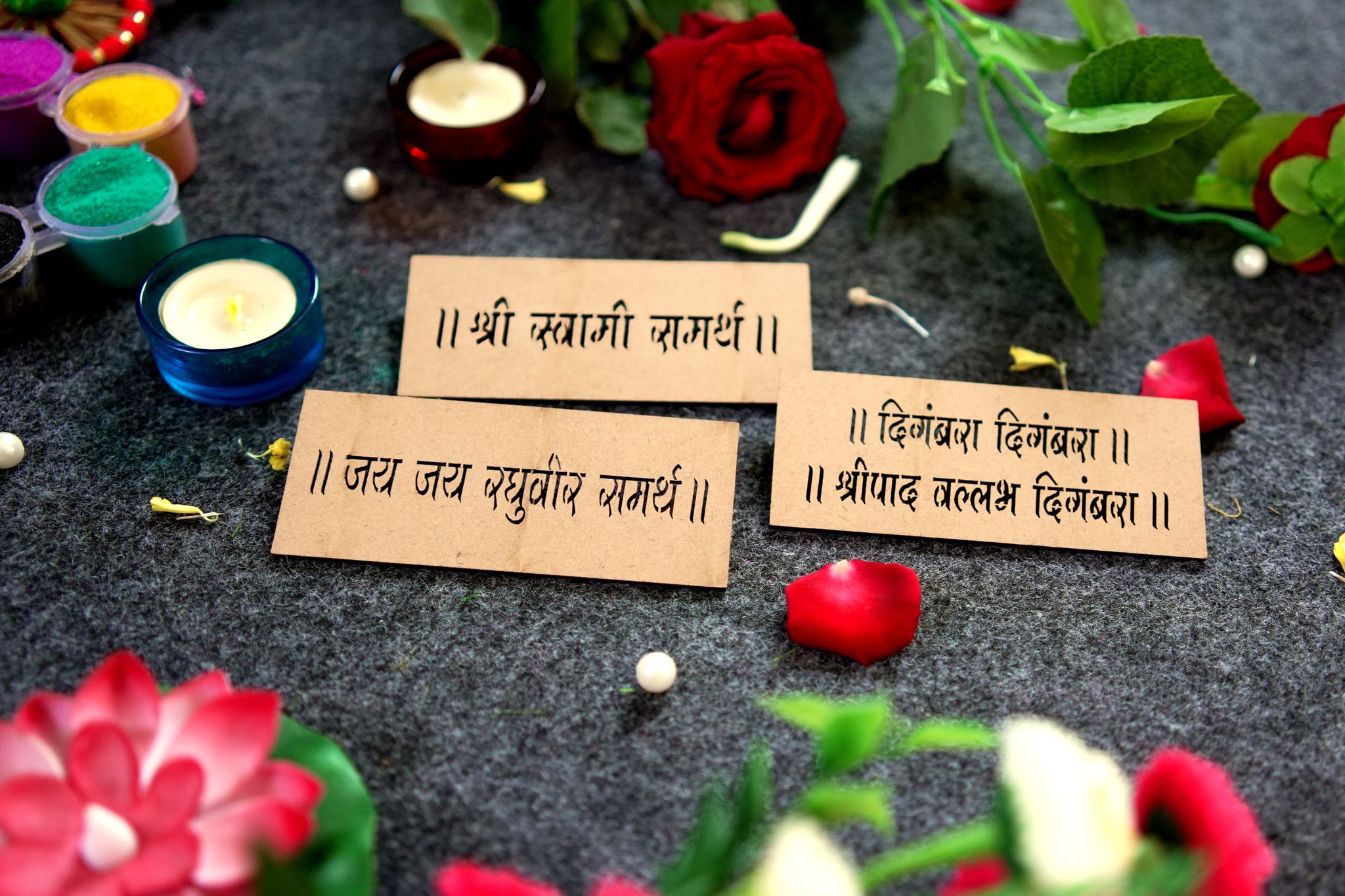 Rangoli Stencils wooden Combo