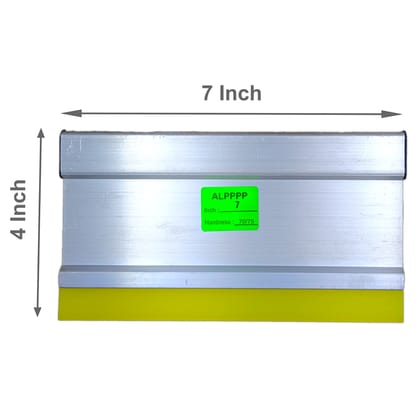 MrKrafts 7 Inch Aluminium Squeegee Blade for Screen Printing