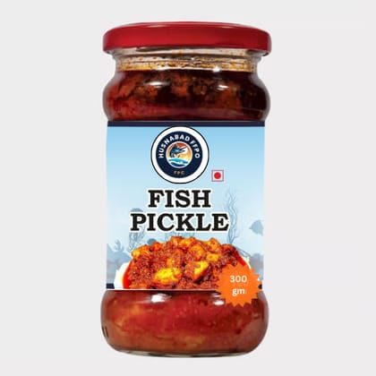 HUSNABADO FFPO Fish Pickle - Authentic & Spicy, 300gm