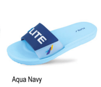 Flite FL414 Aqua Navy L No 6 Ladies Slides