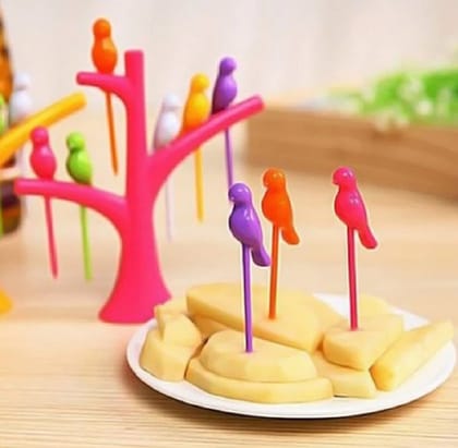 Bird Fruit Fork - Decorative & Home Use - Randomly Assorted