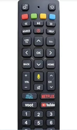 Jio Fiber Set Top Box Remote Bluetooth Voice Command Jio Tv Voice Control Smart Tv/android Tv 4k Tv, Set Top Box Remote Controller (pairing Required) Jio Fiber Set Top Box Remote Bluetooth Voice Command Jio Tv Voice Control Smart Tv/android Tv 4k Tv, Set Top Box Remote Controller (pairing Required)