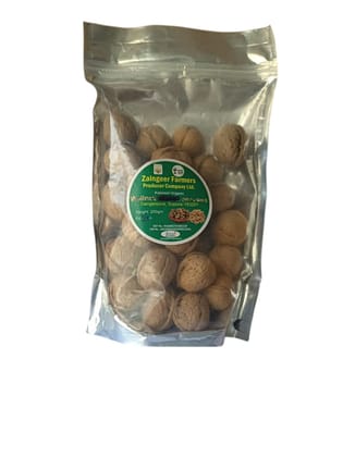 Zaingeer Farmers Kashmiri Organic Walnuts "White Gold" - 200gm Pack