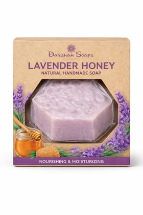 Artisanal Honeycomb Bee Soap with Natural Honey & Milk