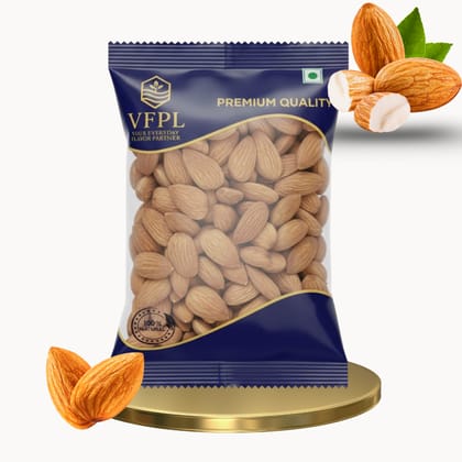 VFPL Raw Almonds (200 gm) | Badam| |Dry Fruits| |Dryfruit| |Dry Fruits | |California | |Gurbandi | |Kashmiri | Giri| 