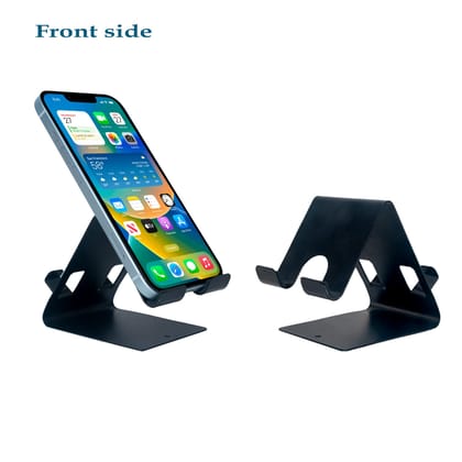 Universal Heavy-Duty Metal Mobile & Tablet Stand | Anti-Slip, Scratch Free | Hands-Free Desk Holder for All Smartphones & Tablets