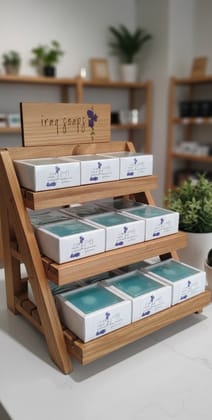 Blue Butterfly Pea Flower with Glycerine Soap