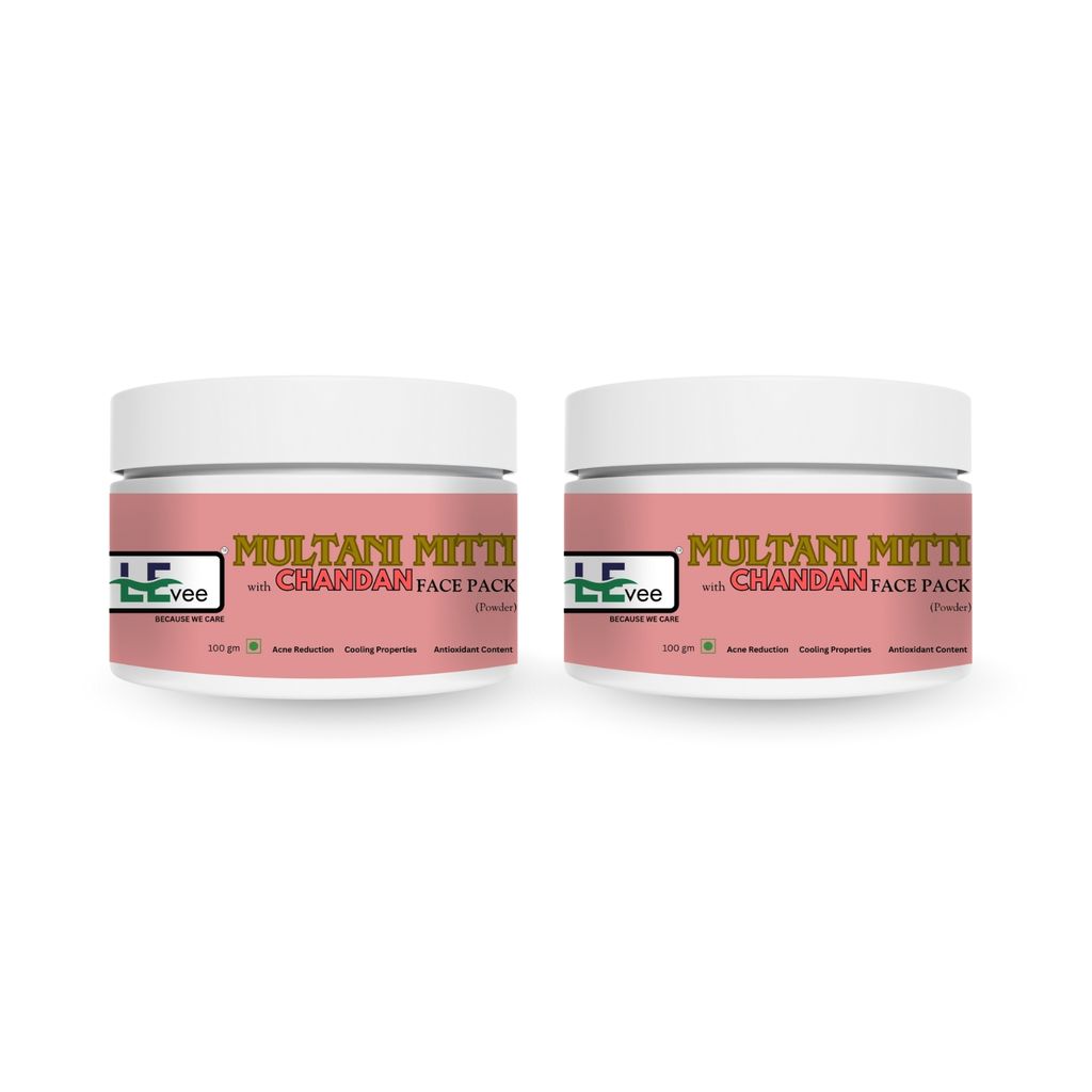 LEvee 100% Pure Chandan Face Pack Powder | Natural Sandalwood Powder for Skin Brightening & Tan Removal | No Preservatives, No Chemicals | Cooling Face Mask for Glowing Skin & Acne Control | For All Skin Types | 100gm