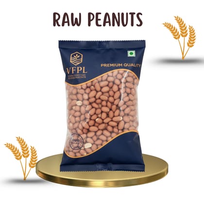 VFPL | Premium Raw Peanuts (1 kg) – Fresh, Crunchy & Protein-Rich shengadana, Moongfali, Groundnut 