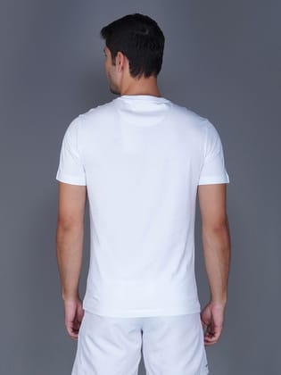 Men's Casual Cotton Jersey Tee White 
