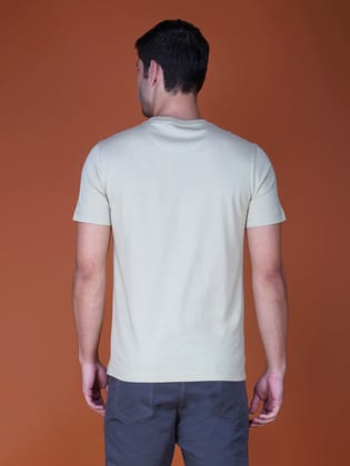 Men's Casual Cotton Jersey Tee Dark Grey 