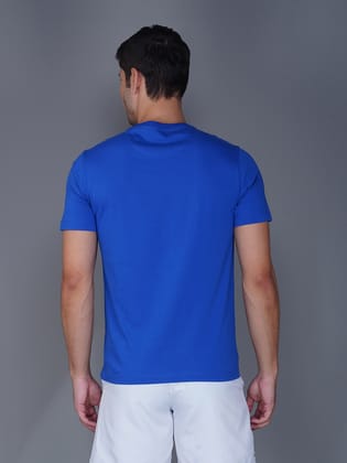 Men's Casual Cotton Jersey Tee Royal Blue