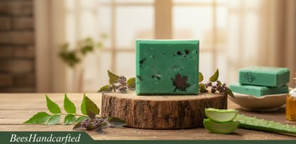 Neem and Rose Charcoal  Combo Pack Soap