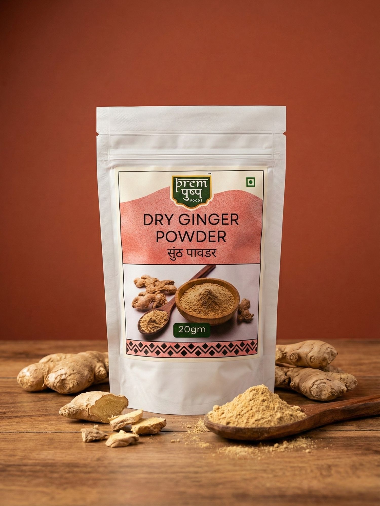 Prempushp Ginger Powder - 20 gm