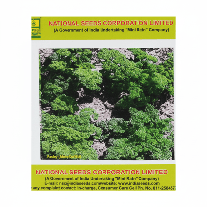 NSC Parsely, Moss Curled Exotic Vegetable Variety, 5 Gram Truthfully Labelled Seed Pouch