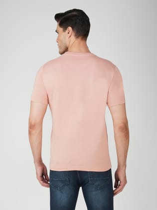 Men’s Branded 100% Cotton Jersey T-Shirt Pink Men’s Branded 100% Cotton Jersey T-Shirt Pink