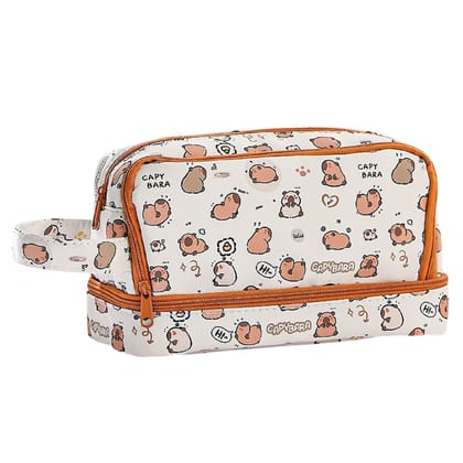 KTRS Enterprise Pencil Case High-Value Transparent Pencil Case Large Capacity Dirty-Resistant Stationery Case High-Level Stationery Bag for Primary School Students P KTRS Enterprise Pencil Case High-Value Transparent Pencil Case Large Capacity Dirty-Resistant Stationery Case High-Level Stationery Bag for Primary School Students P