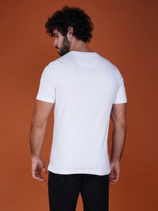 Branded Men’s Premium Pure Cotton Tee White