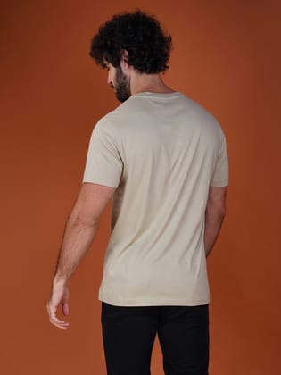 Branded Men’s Premium Pure Cotton Tee Dark Grey