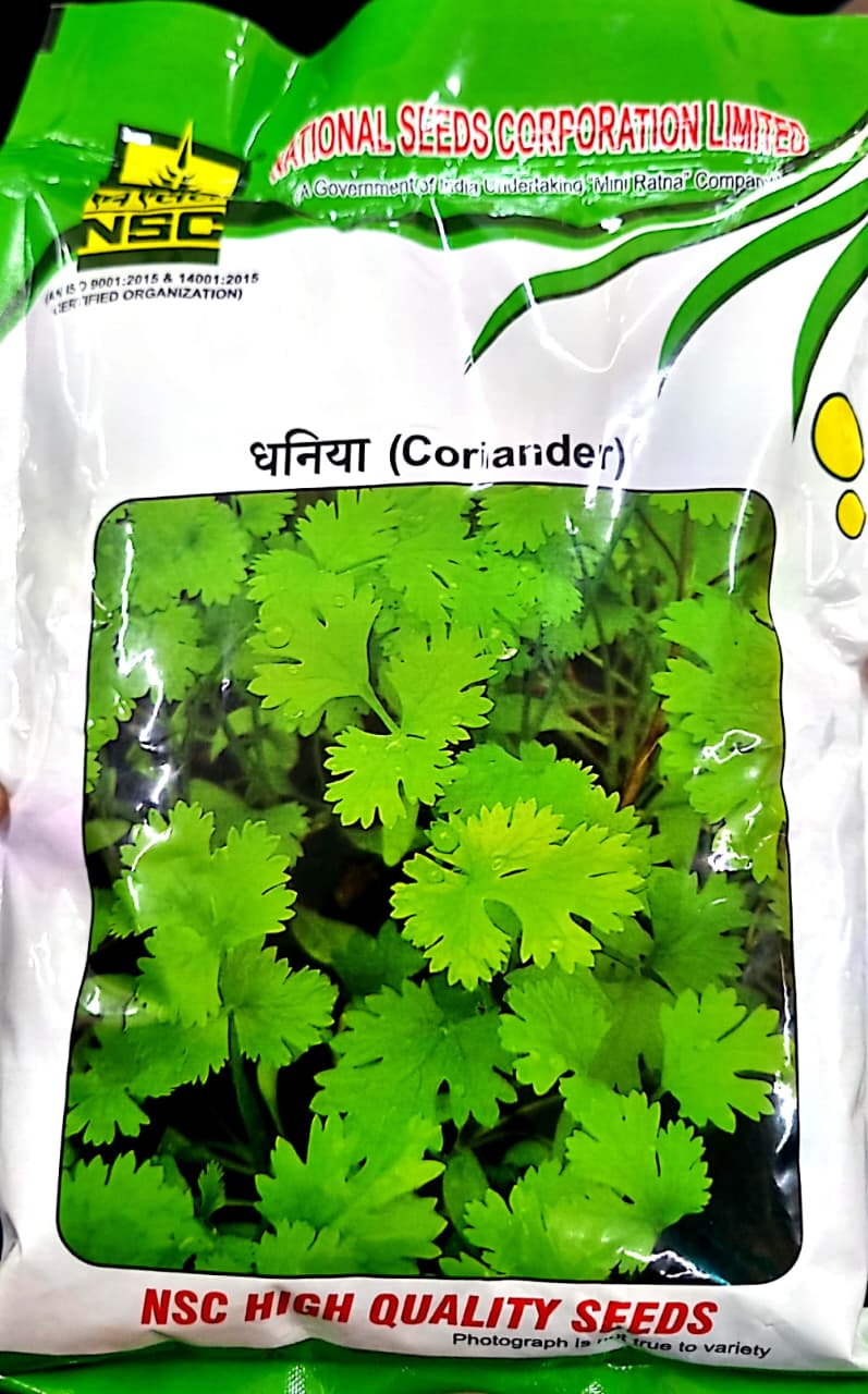 NSC -  CORIANDER VARIETY ACR-1 HIGH QUALITY SEEDS - 10 GMS POUCH