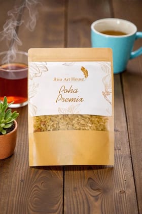 Brio Art House Poha Premix - Authentic Indian Flattened Rice Mix