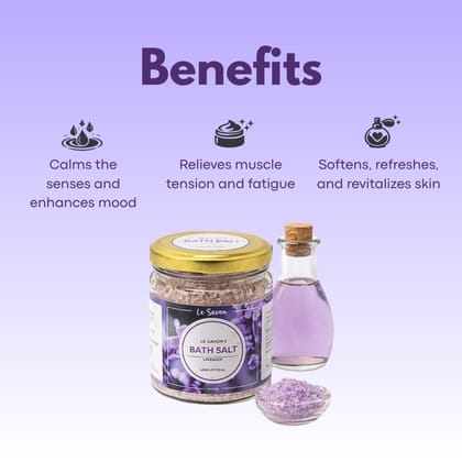 Le Savon Lavender Bath salts Le Savon Lavender Bath salts