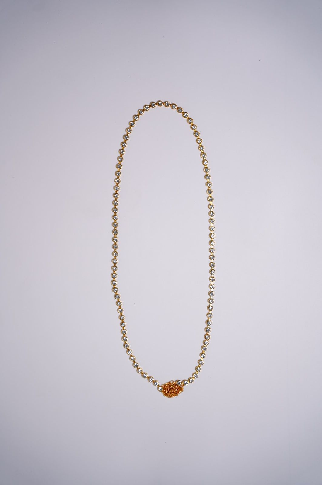 Handwork Gold-Plated Pearl & Kudan Stone Kamarpatti