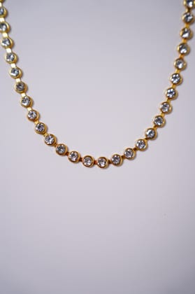 Handwork Gold-Plated Pearl & Kudan Stone Kamarpatti