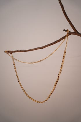 Handwork Gold Ball Chain Desing Kamarpatti