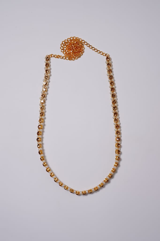 Handwork Gold Ball Chain Desing Kamarpatti - Jewellery Sets | Buy online on ZillyBuy