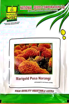 NSC_ Marigold_ Pusa Narangi_ 10 gm packing size