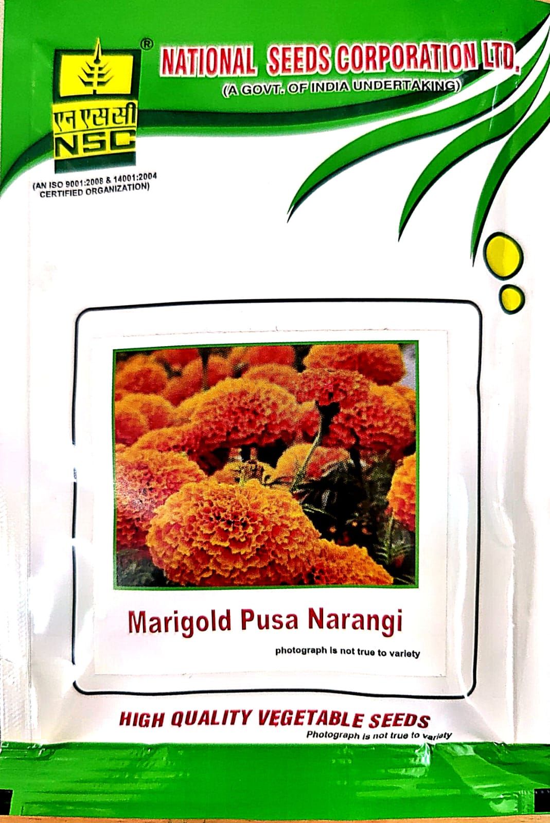 NSC_ Marigold_ Pusa Narangi_ 10 gm packing size