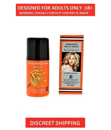 DRAGON SUPER DOOZ 34000 Delay Spray with Vitamin E – Original & Effective Long-Lasting Spray