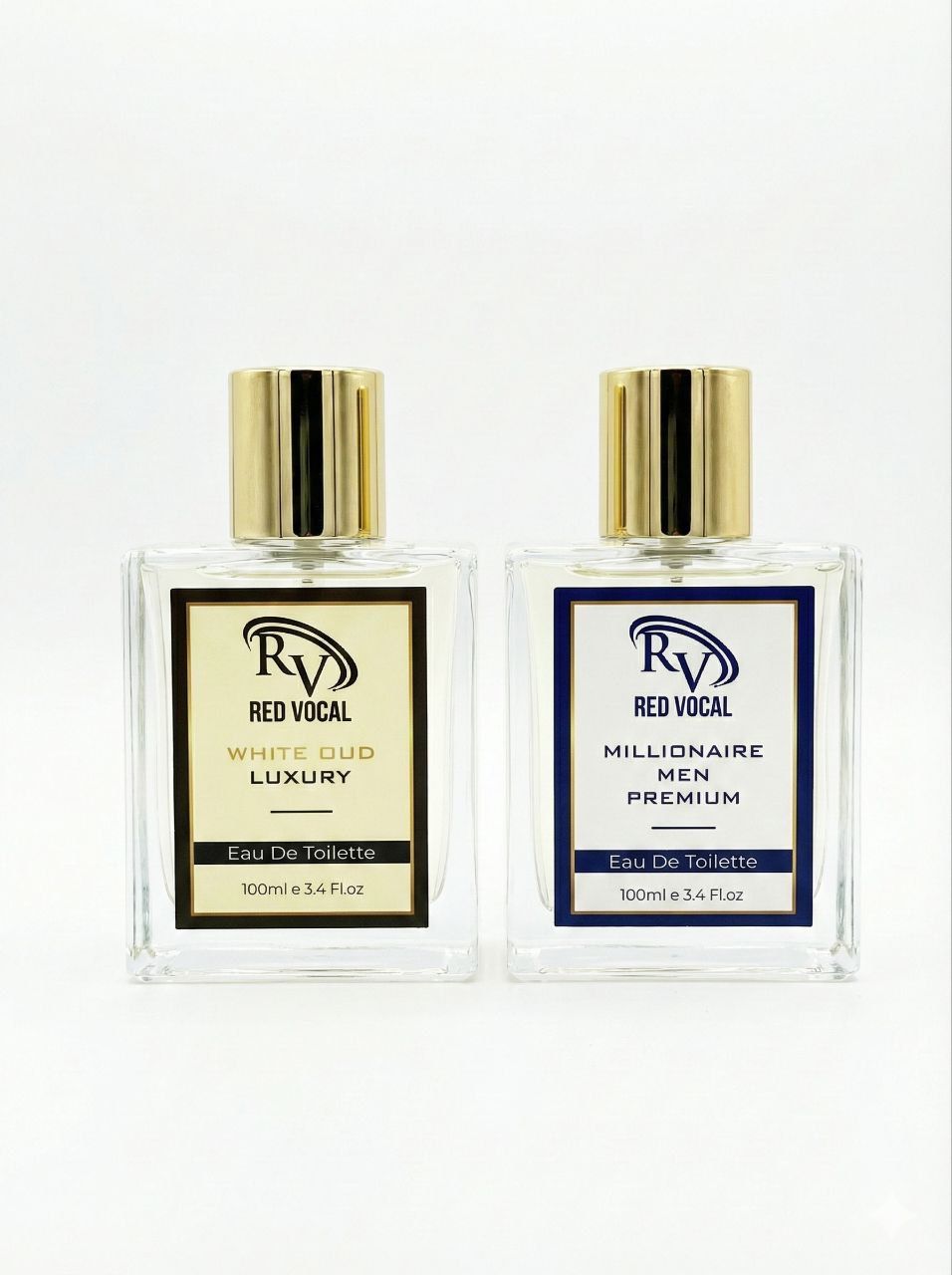 Red Vocal White Oud Luxury (Unisex) & Millionaire Men Premium Eau De Toilette Combo – 2×100ml, Bold, Sophisticated & Long-Lasting Fragrances