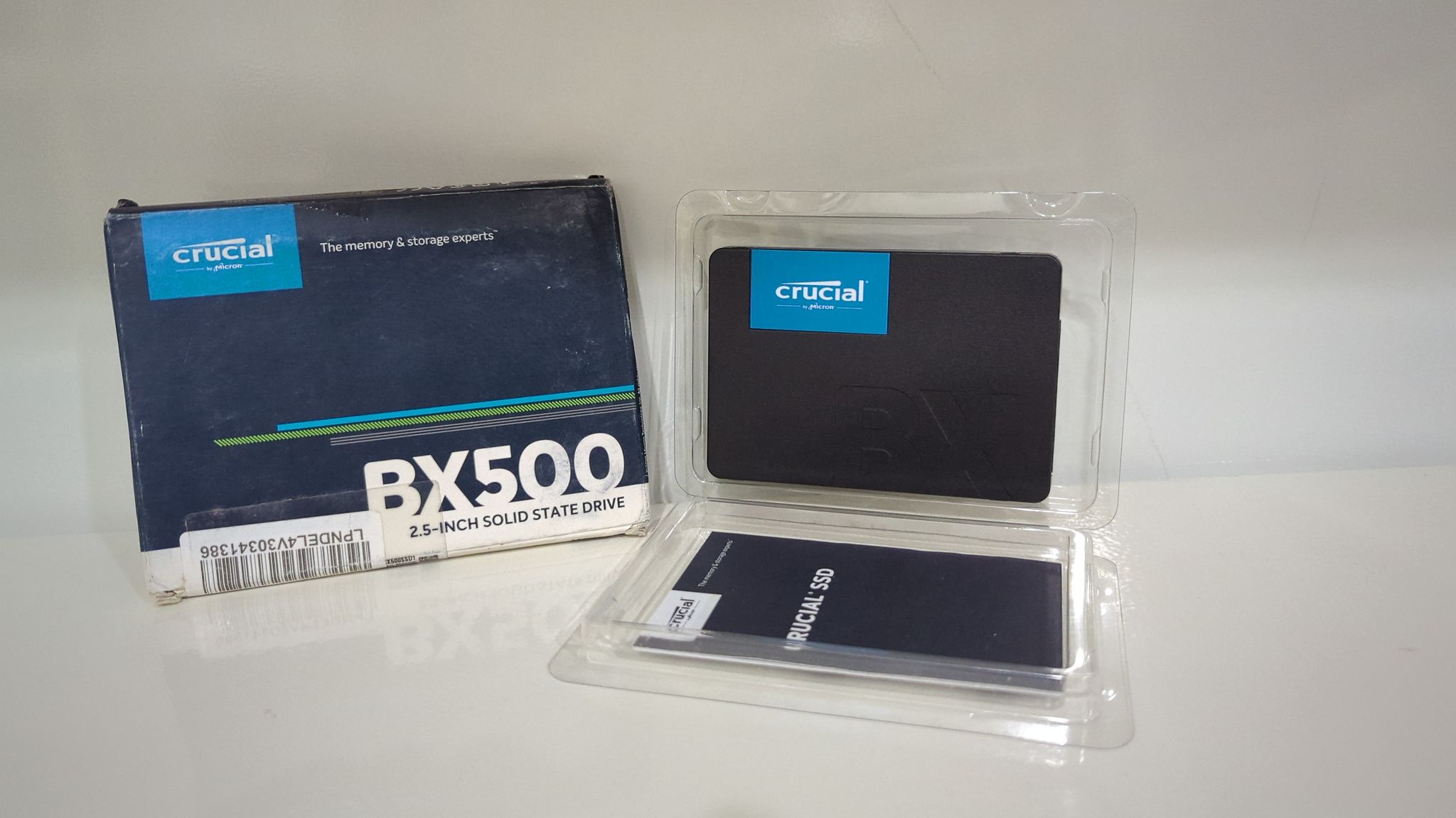 Crucial BX500 240GB 3D NAND SATA 2.5-inch SSD CT240BX500SSD1Z | Up to 540MB/s | Open Box